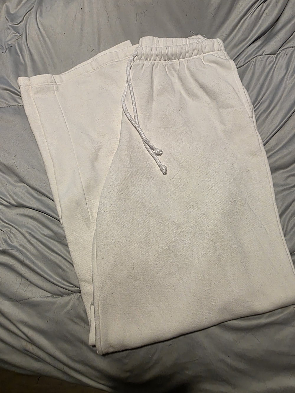 Divided Women's White Drawstring Joggers